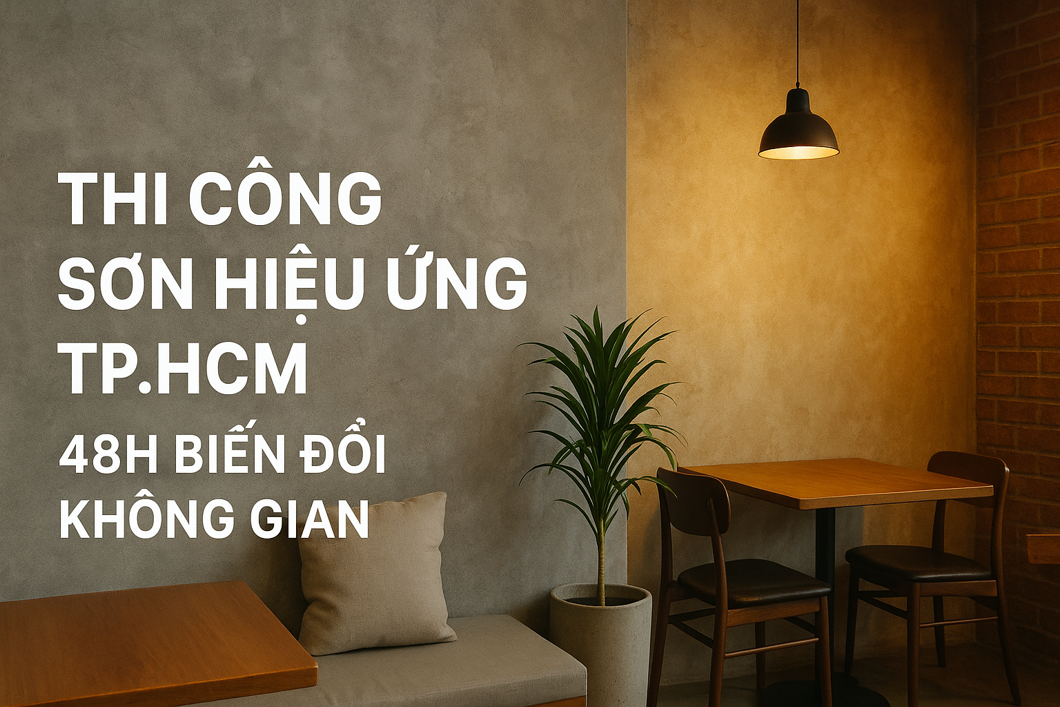 thi công sơn hiệu ứng TP.HCM